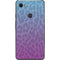 Cheetah Print Purple and Blue Google Pixel 3 XL Skin